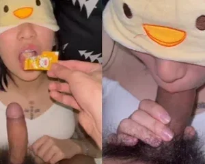 Bắt em người yêu ăn kẹo mát để bú cu cho sướng