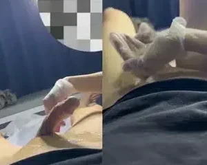 Đi Spa triệt lông dái mà sướng quá lỡ xuất ra luôn em nhân viên