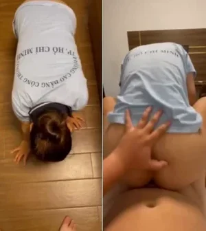 Huấn luyện em sinh viên Trường CĐ Công Thương -TP.HCM thành chó con vâng lời