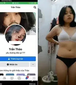 Trần Thảo bé gái mới lớn tập tành show hàng