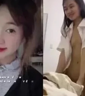 Tú Uyên sinh viên năm 2 Đại Học và cậu bạn trai số hưởng anh cứ nằm im để m phục vụ