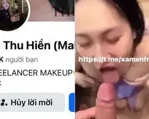 Vũ Thu Hiền Hot Girl Makeup lộ clip chịch nhau với bạn trai cực căng
